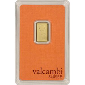 2.5 Gram Valcambi Gold Bar (With Assay)