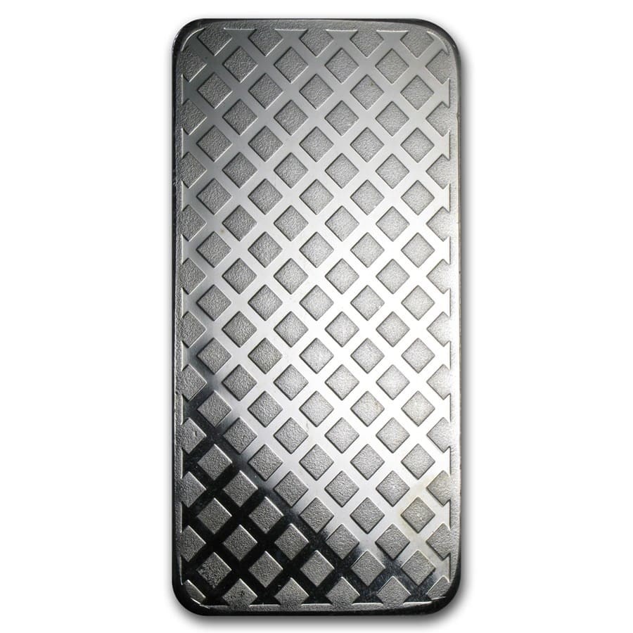10 oz (311 Grams) 99.9% Silver Walking Libery Bar